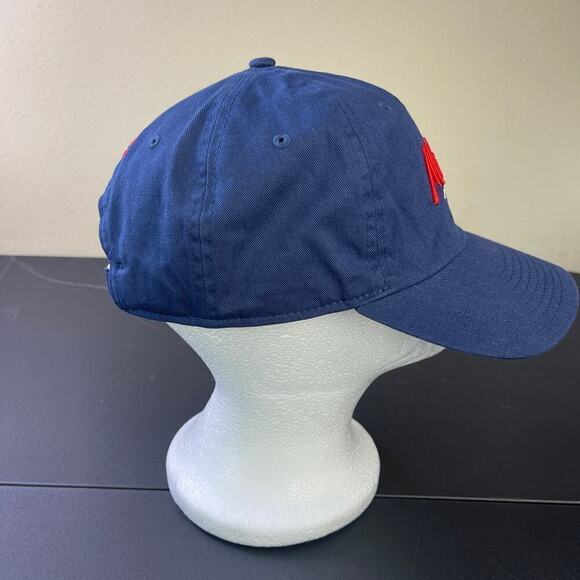 Minnesota Twins Fanatics Women's Script Adjustable Hat Navy Red Baseball Cotton - Picture 5 of 6